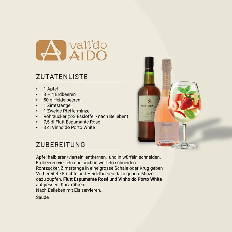 Sangria recipe card